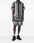 Versace Versace Medusa Chains Silk Shorts