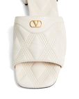 Valentino Garavani Valentino Garavani Quiltie 67 Slide Sandal in 20mm Quilted Nappa Leather