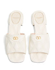 Valentino Garavani Valentino Garavani Quiltie 67 Slide Sandal in 20mm Quilted Nappa Leather