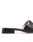 Valentino Garavani Valentino Garavani Quiltie 67 Slide Sandal in 60mm Quilted Nappa Leather