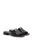 Valentino Garavani Valentino Garavani Quiltie 67 Slide Sandal in 60mm Quilted Nappa Leather