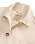 Woolrich Woolrich Garment-Dyed Pure Cotton Overshirt beige
