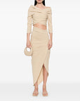 Cortana Cortana mite long skirt beige