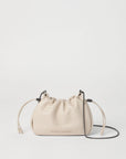 Brunello Cucinelli Brunello Cucinelli Bucket Mellow mini bag in Soft leather with Precious Chain