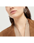 Brunello Cucinelli Brunello Cucinelli Sculptured silver earrings