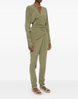 Cortana Cortana Cortana Serp Silk Jumpsuit