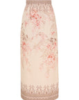 Zimmermann Zimmermann Illuminate Pencil Midi Skirt