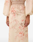Zimmermann Zimmermann Illuminate Pencil Midi Skirt