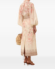 Zimmermann Zimmermann Illuminate Pencil Midi Skirt