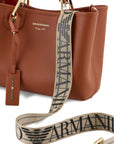 Emporio Armani Emporio Armani Small MyEA shopper bag with deer print