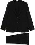 Boglioli Boglioli Single Breasted Two Button Navy Blue Suit