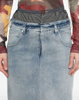 Maison Margiela Maison Margiela Maxi denim cotton skirt