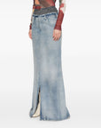 Maison Margiela Maison Margiela Maxi denim cotton skirt