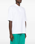 Marni Marni logo-patch polo shirt
