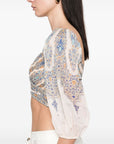 Zimmermann Zimmermann Zimmerman pleated design top