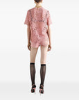 Dolce & Gabbana Dolce & Gabbana corded lace short sleeved T-shirt
