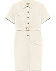 Woolrich Woolrich belted shirt dress