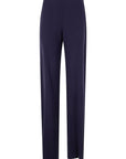 Emporio Armani Emporio Armani satin-trim trousers