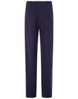 Emporio Armani Emporio Armani satin-trim trousers