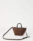 Brunello Cucinelli Brunello Cucinelli Duo mini bag in suede with monili
