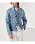 Brunello Cucinelli Brunello Cucinelli Coats Clear Blue