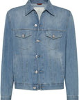 Brunello Cucinelli Brunello Cucinelli Coats Clear Blue