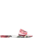 Dolce & Gabbana Dolce & Gabbana floral-print slides