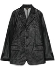 Comme Des Garcons Comme Des Garcons Chiffon blazer