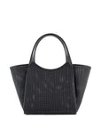 Emporio Armani Emporio Armani Shopper made of braided material with logo pendant
