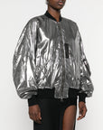 Junya Watanabe Junya Watanabe Metallic effect bomber jacket