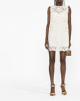 Dolce & Gabbana Dolce & Gabbana Sleeveless Lace Mini Dress