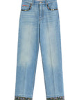 Valentino Valentino Denim Boyfriend Jeans