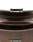 Emporio Armani Emporio Armani Satin shoulder bag with rhinestones