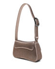 Emporio Armani Emporio Armani Satin shoulder bag with rhinestones