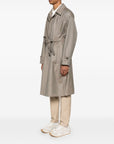 Emporio Armani Emporio Armani virgin-wool trench coat