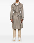 Emporio Armani Emporio Armani virgin-wool trench coat