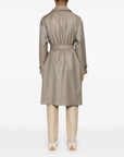 Emporio Armani Emporio Armani virgin-wool trench coat