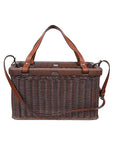 Brunello Cucinelli Brunello Cucinelli Wicker basket bag