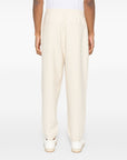 Emporio Armani Emporio Armani ASV Lyocell blend jersey joggers with all-over lettering