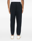 Emporio Armani Emporio Armani ASV Lyocell blend jersey joggers with all-over lettering