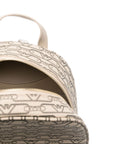 Emporio Armani Emporio Armani Mini backpack with monogram print
