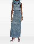 Diesel Diesel Skirts Clear Blue