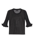 Ganni Ganni Sheer Jacquard Top