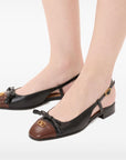 Valentino Garavani Valentino Garavani 25mm Valet du Roi slingback ballet flats