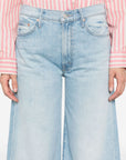 Mother Mother Jeans Clear Blue