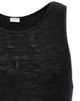 Saint Laurent Saint Laurent ribbed tank top