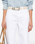 Mother Mother Jeans White