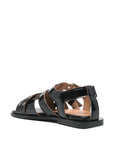 Ganni Ganni eyelet-detailing sandals