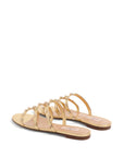 Valentino Garavani Valentino Garavani Slide Rockstud Sandal In Laminated Nappa