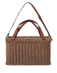 Brunello Cucinelli Brunello Cucinelli Wicker basket bag